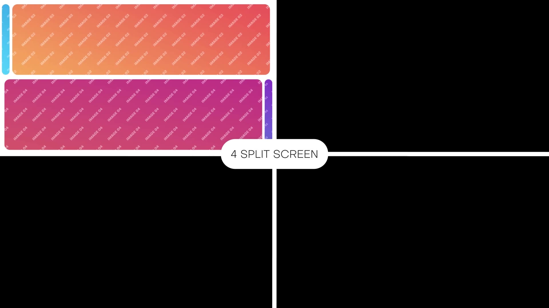 Multiscreen 4 Split Screen Videohive 41284504 After Effects Image 9
