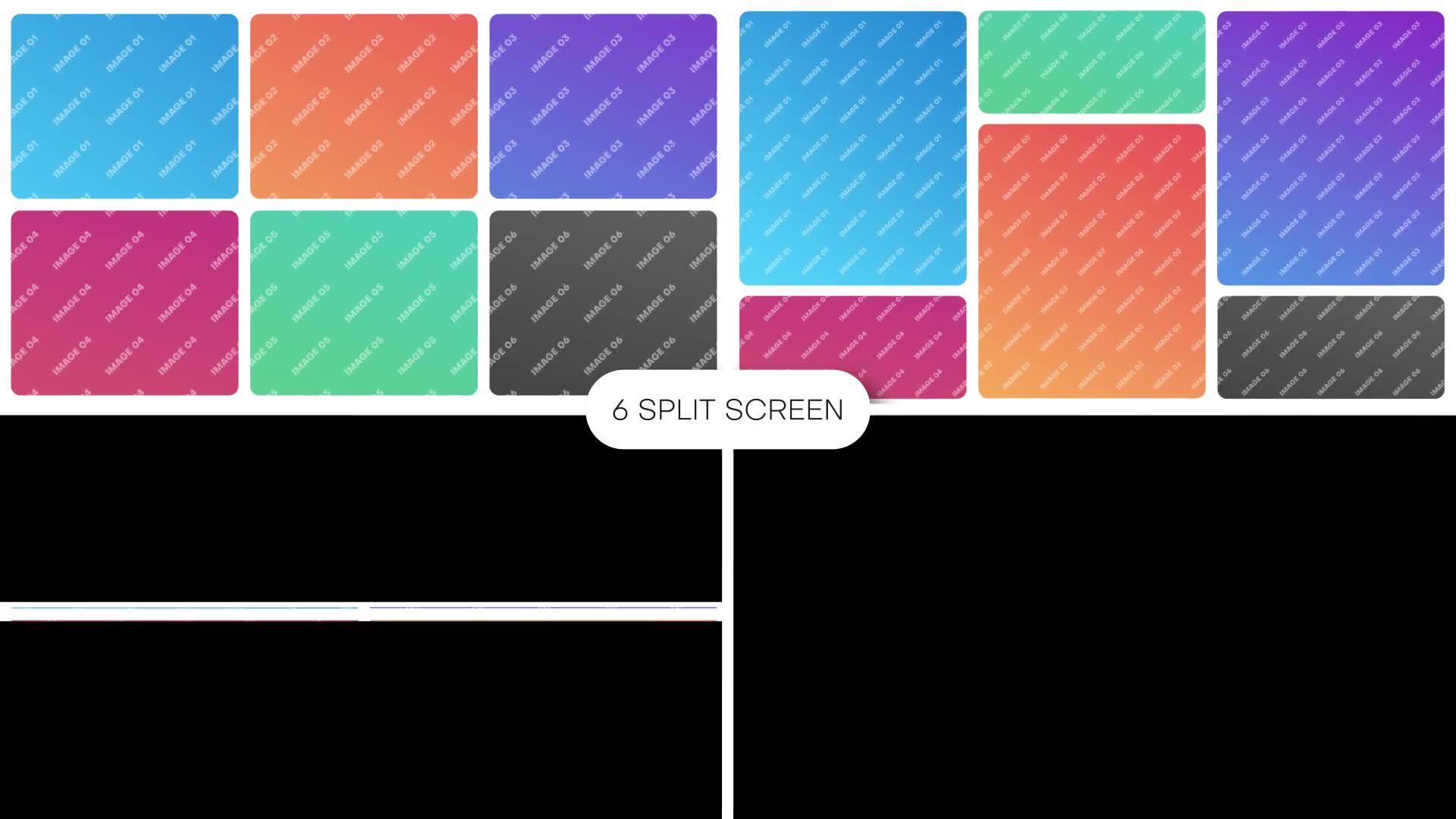 Multiscreen 6 Split Screen Videohive 40071899 DaVinci Resolve Image 7