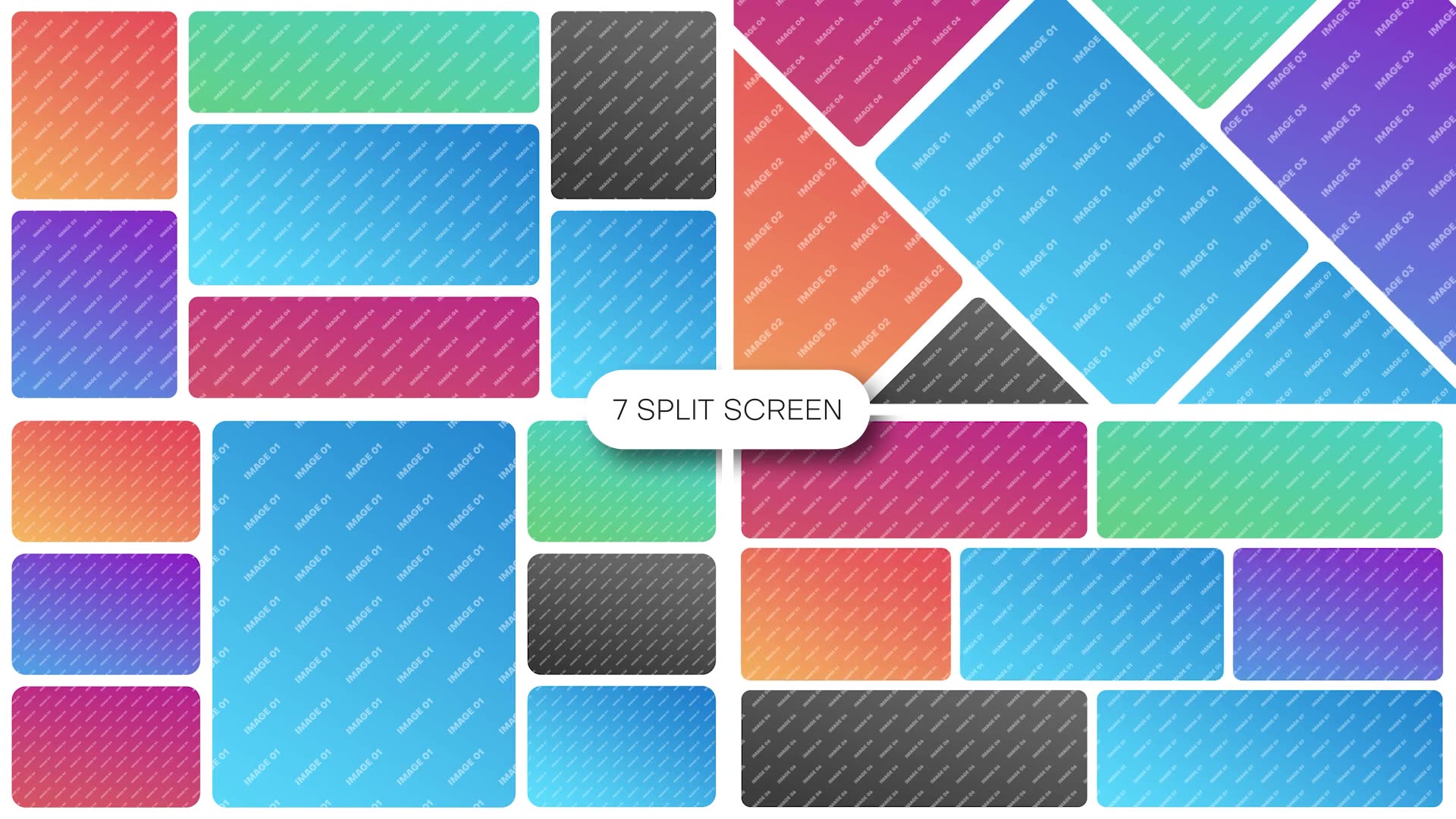 Multiscreen 7 Split Screen Videohive 38193919 After Effects Image 8