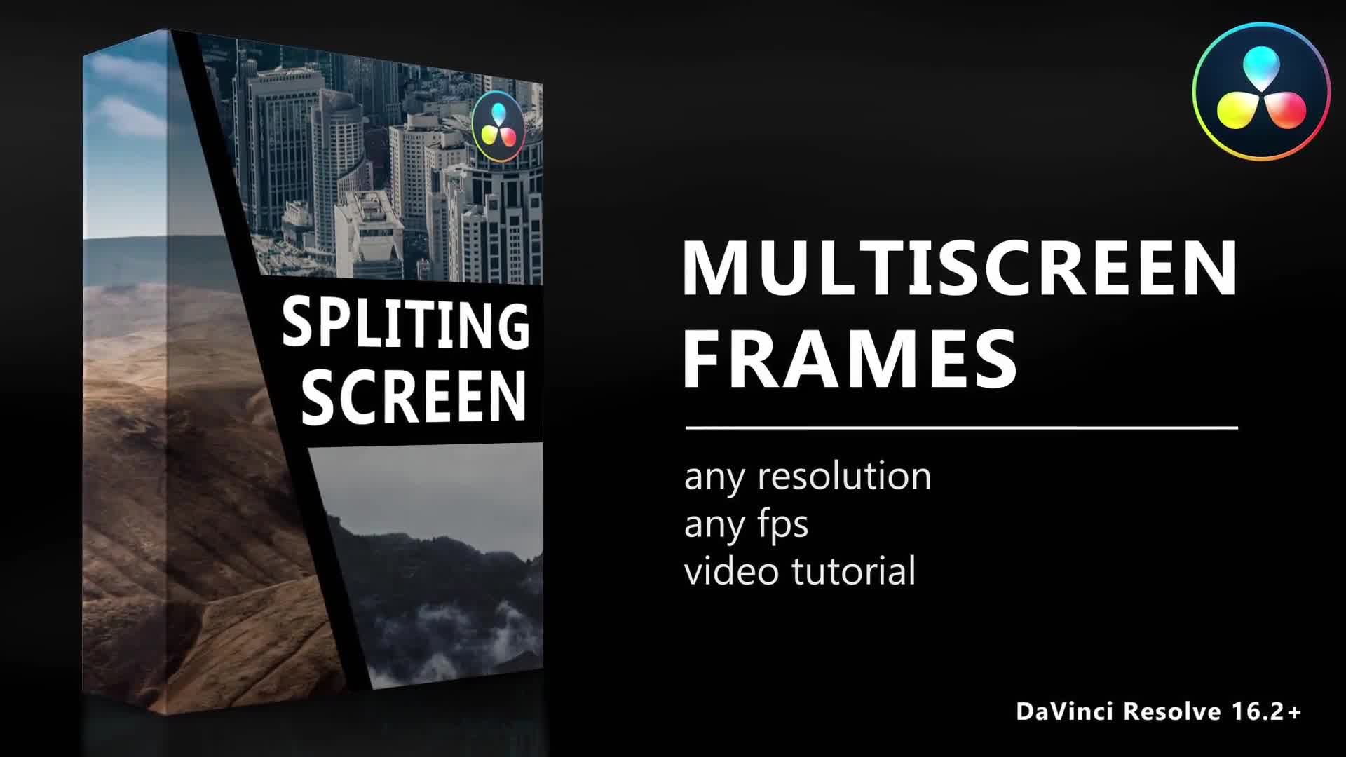 Multiscreen Frames for DaVinci Resolve Videohive 33139265 DaVinci Resolve Image 1