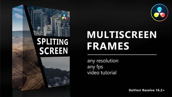 Multiscreen Frames for DaVinci Resolve - Videohive 33139265 Download
