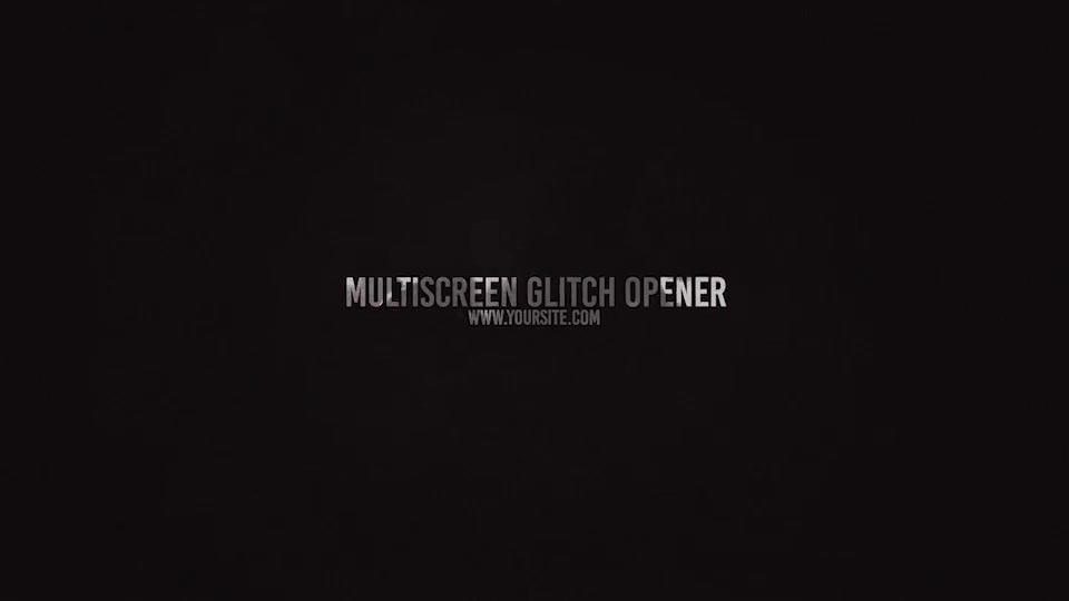 Multiscreen Glitch Opener/Reel Videohive 13111696 After Effects Image 12