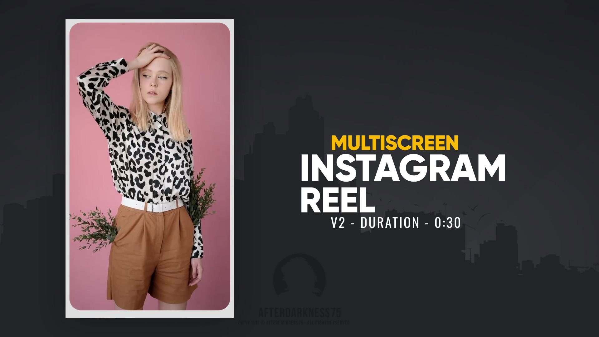 Multiscreen Instagram Reel Videohive 48664958 After Effects Image 10