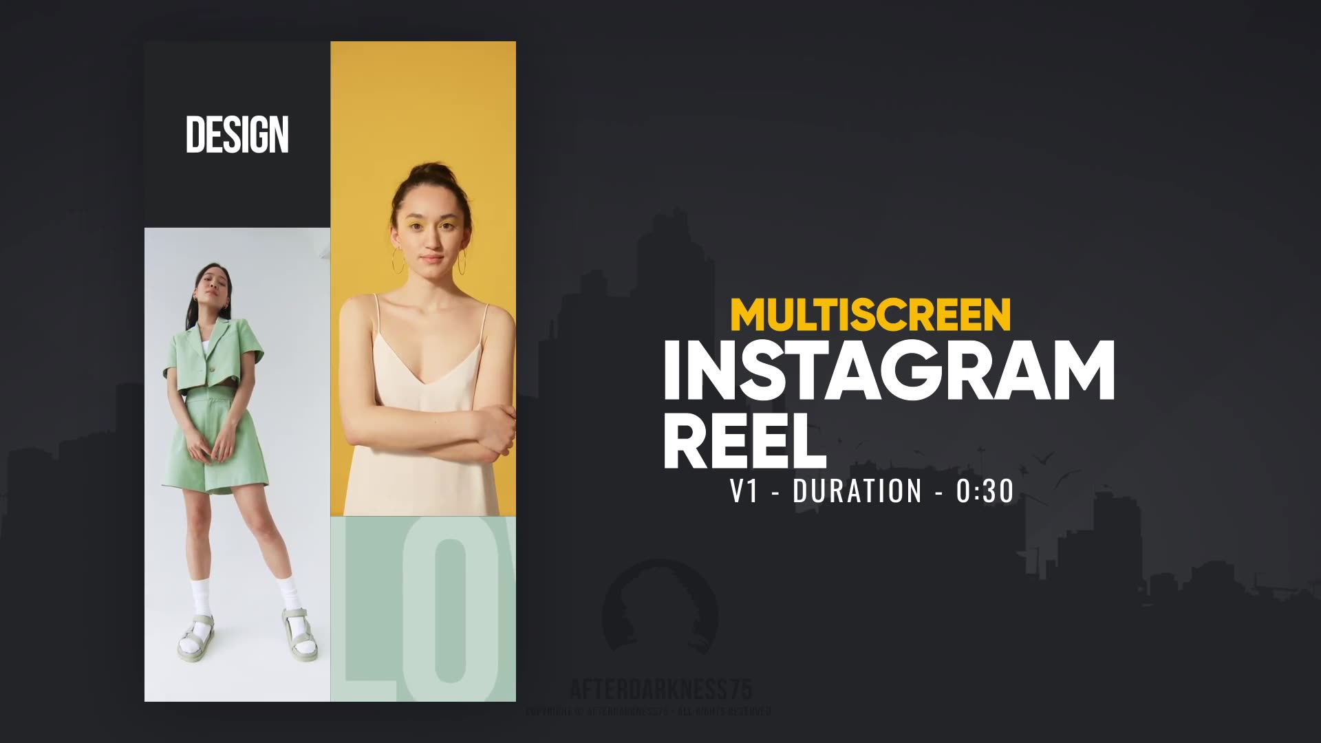 Multiscreen Instagram Reel Videohive 48664958 After Effects Image 3