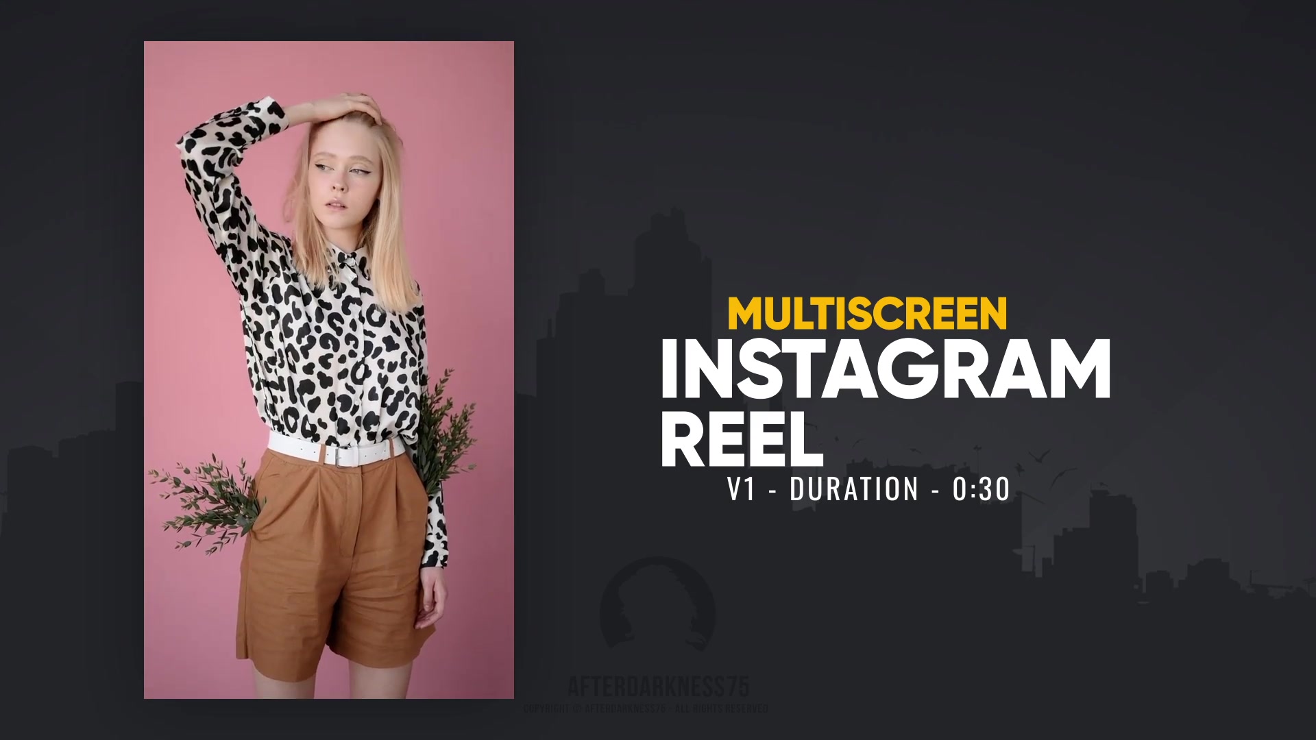 Multiscreen Instagram Reel Videohive 48664958 After Effects Image 4