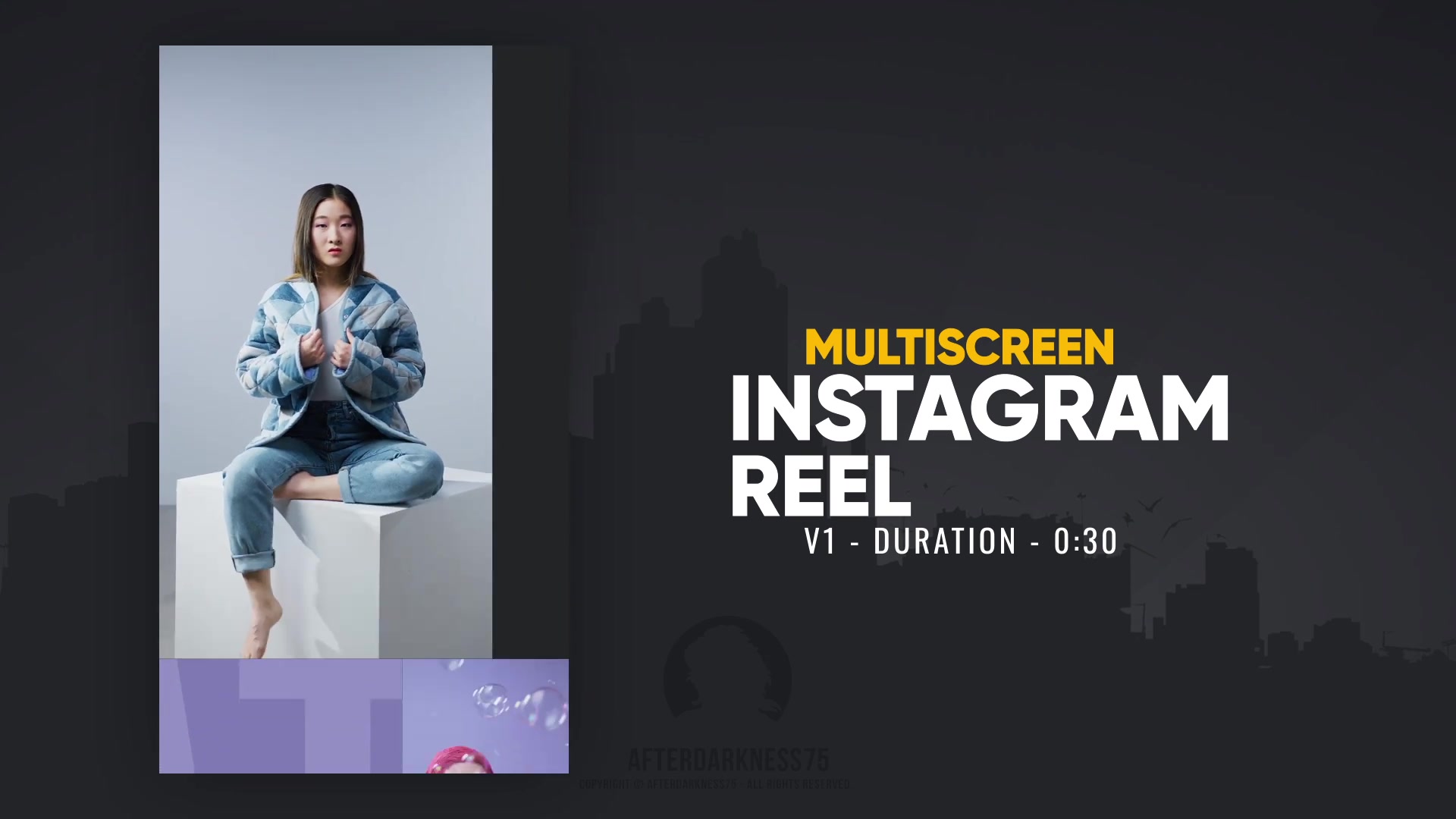 Multiscreen Instagram Reel Videohive 48664958 After Effects Image 5