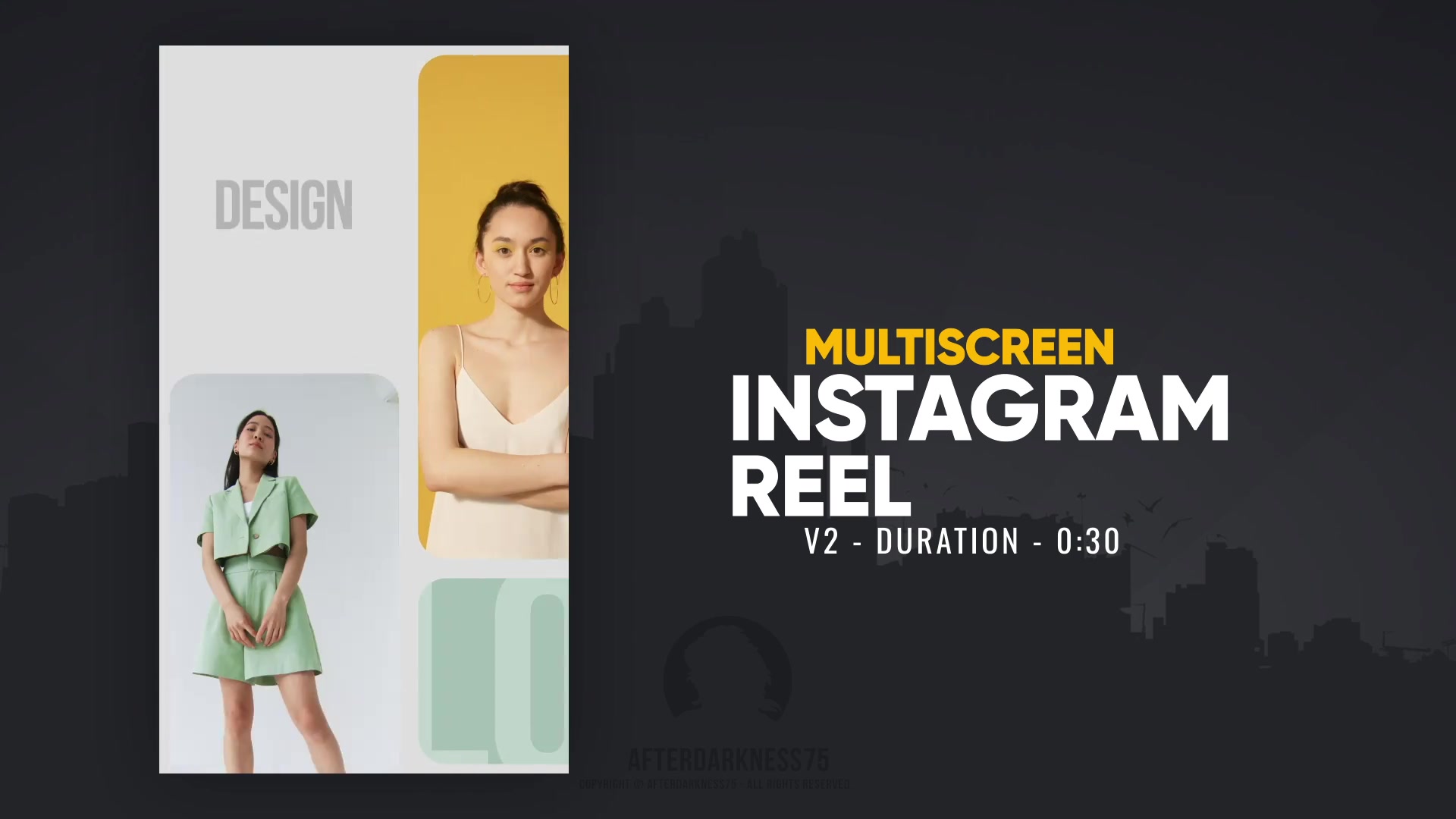 Multiscreen Instagram Reel Videohive 48664958 After Effects Image 9