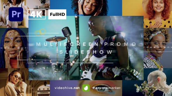 Multiscreen Promo Slideshow | Premiere Pro - Download Videohive 36159475