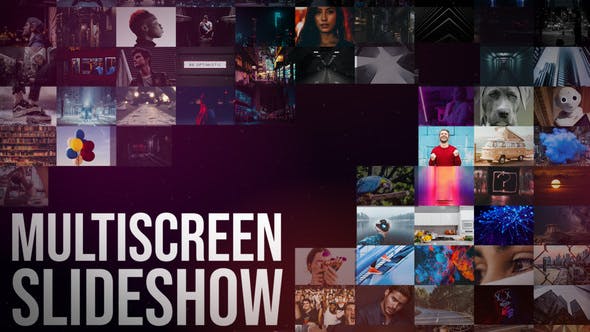 Multiscreen Slideshow || After Effects - Download Videohive 30632180