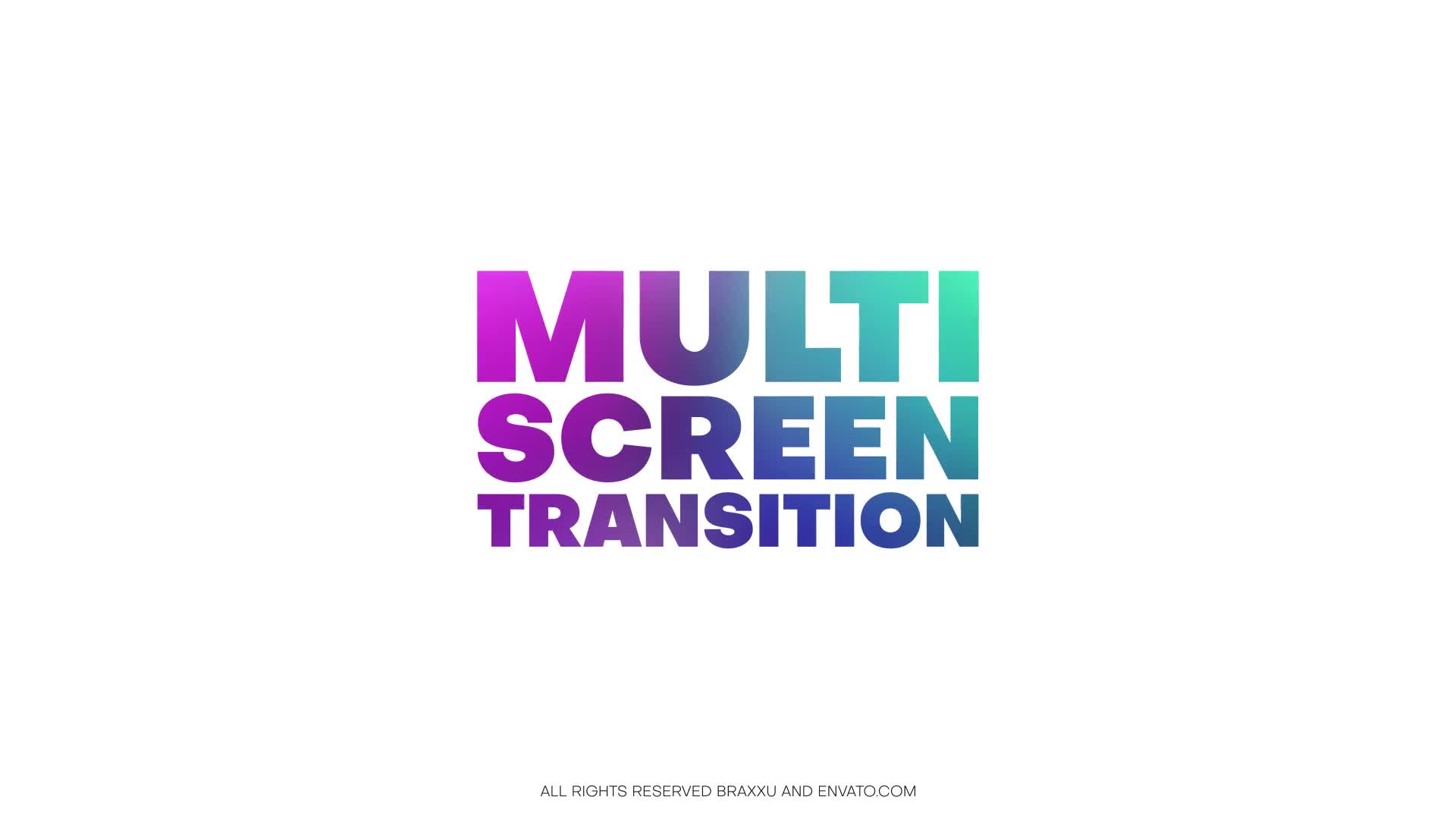 Multiscreen Transitions Videohive 35596249 After Effects Image 1