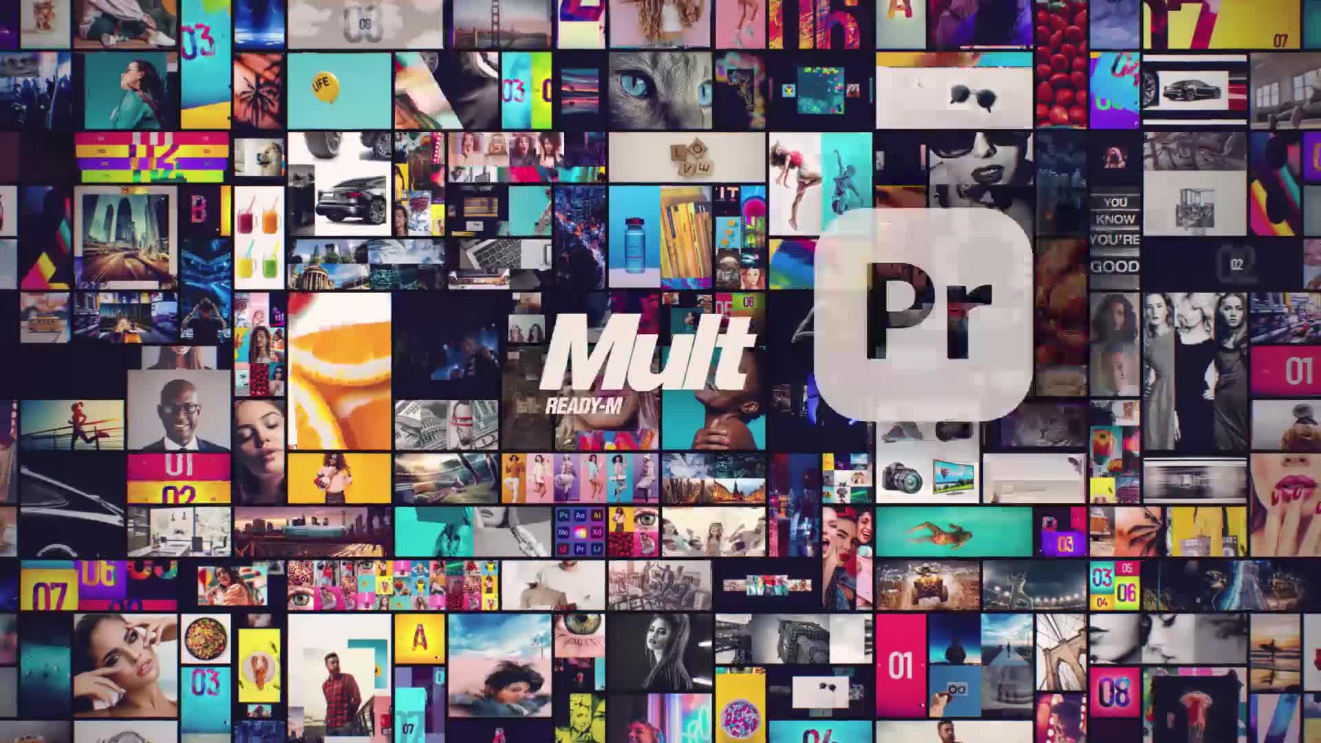 Multix // Transitions / Grids / Overlays / Wipes Videohive 30670228 Premiere Pro Image 1
