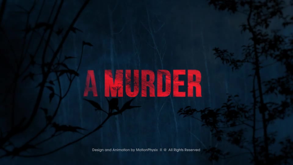 Murder Mystery Suspense Trailer Videohive 32935501 After Effects Image 4