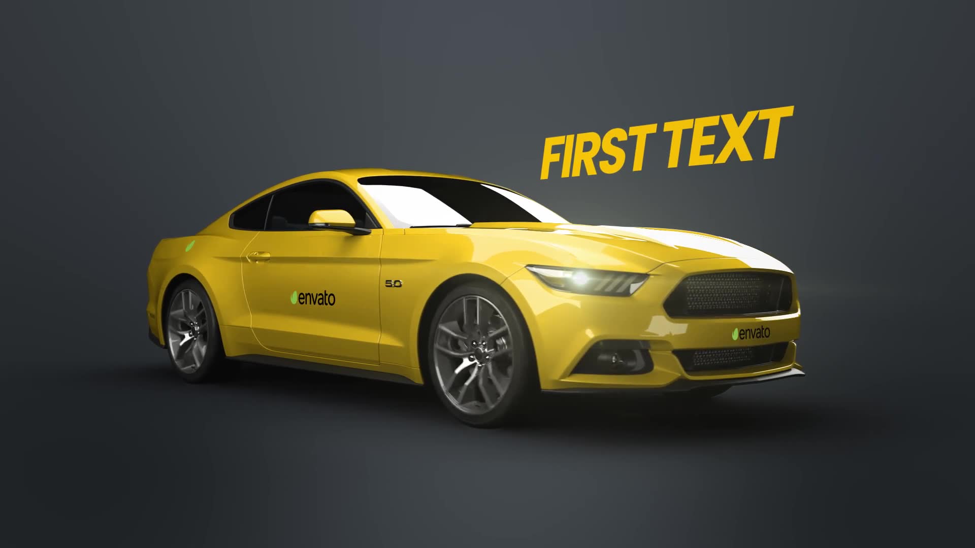 Muscle Car Logo Reveal Videohive 38782828 After Effects Image 2