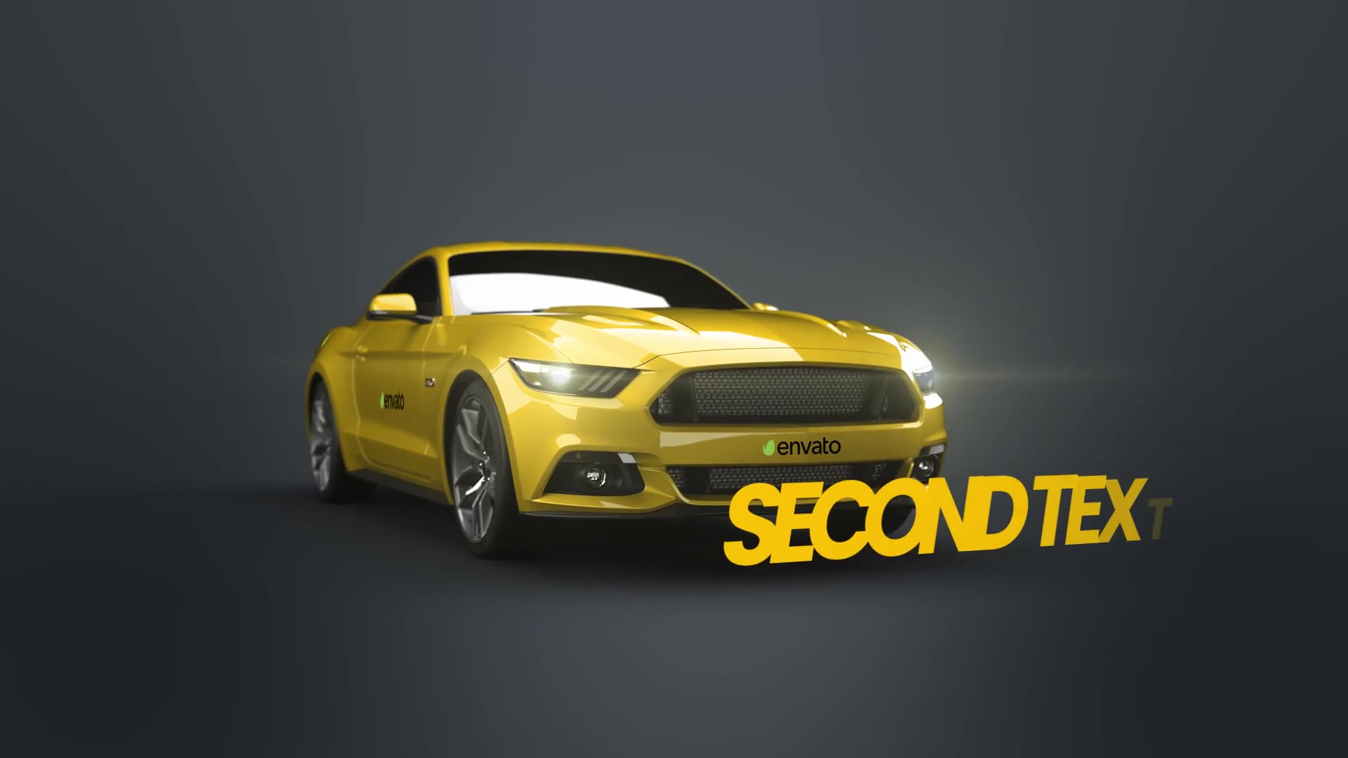 Muscle Car Logo Reveal Videohive 38782828 After Effects Image 3