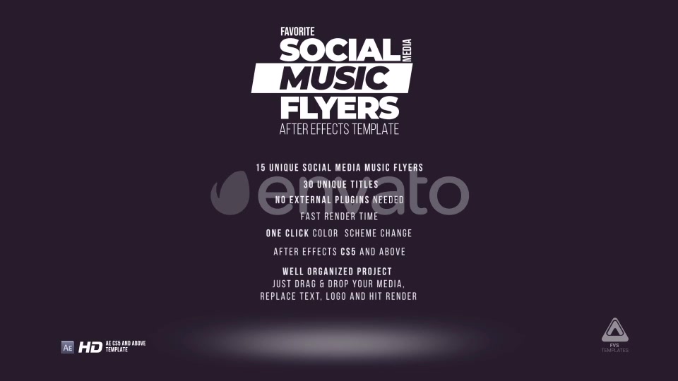 Music Action Flyer Pack - Download Videohive 21850291