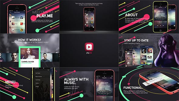 Music App Promo - 15295992 Videohive Download