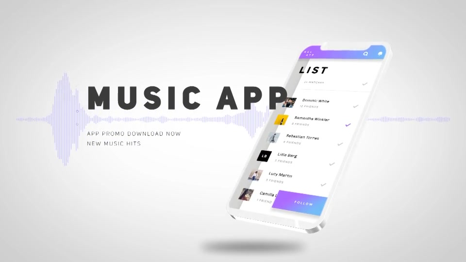 Music App Promo Presentation - Download Videohive 21129693