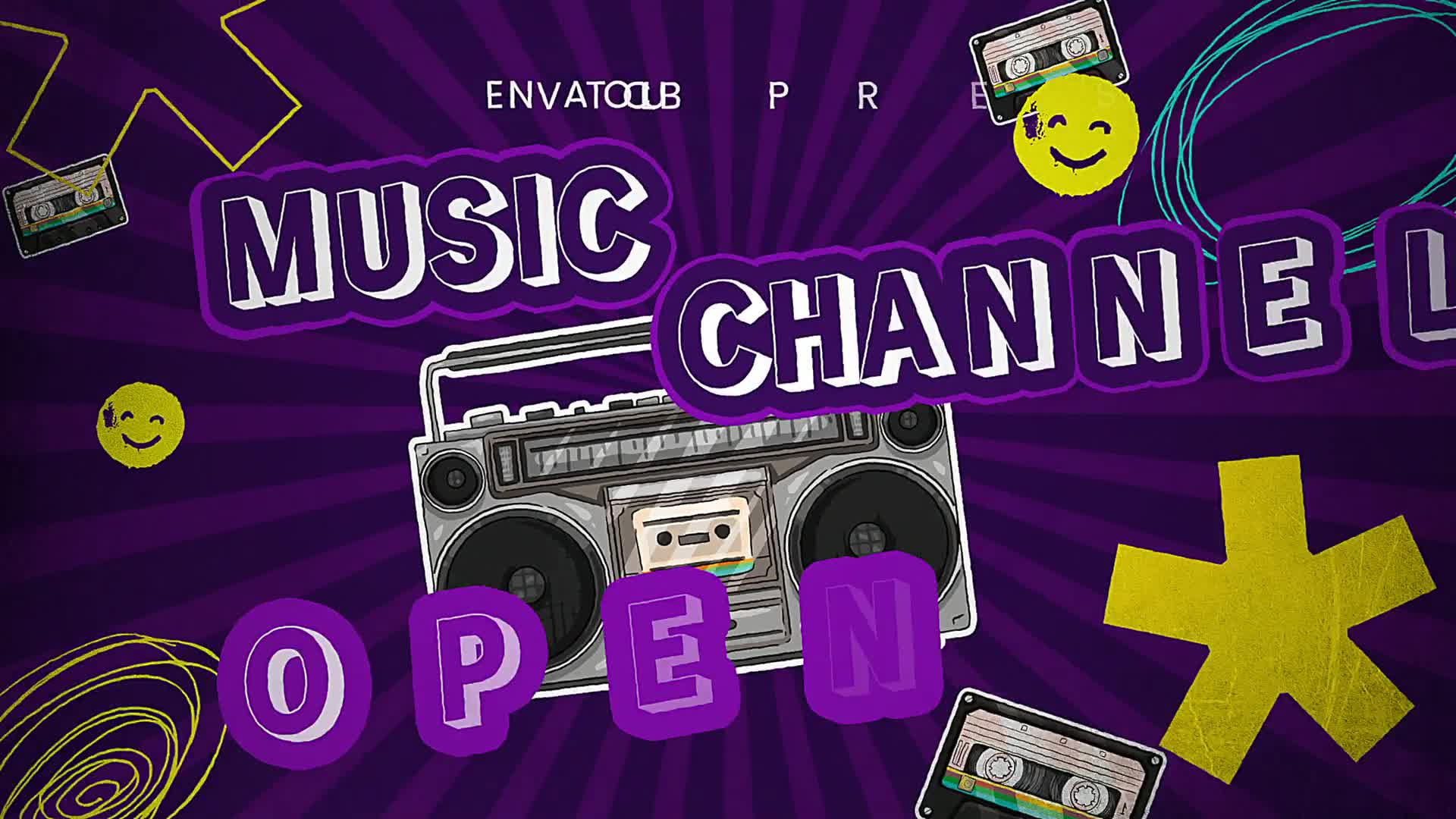 Music Channel Opener Videohive 34446393 After Effects Image 1