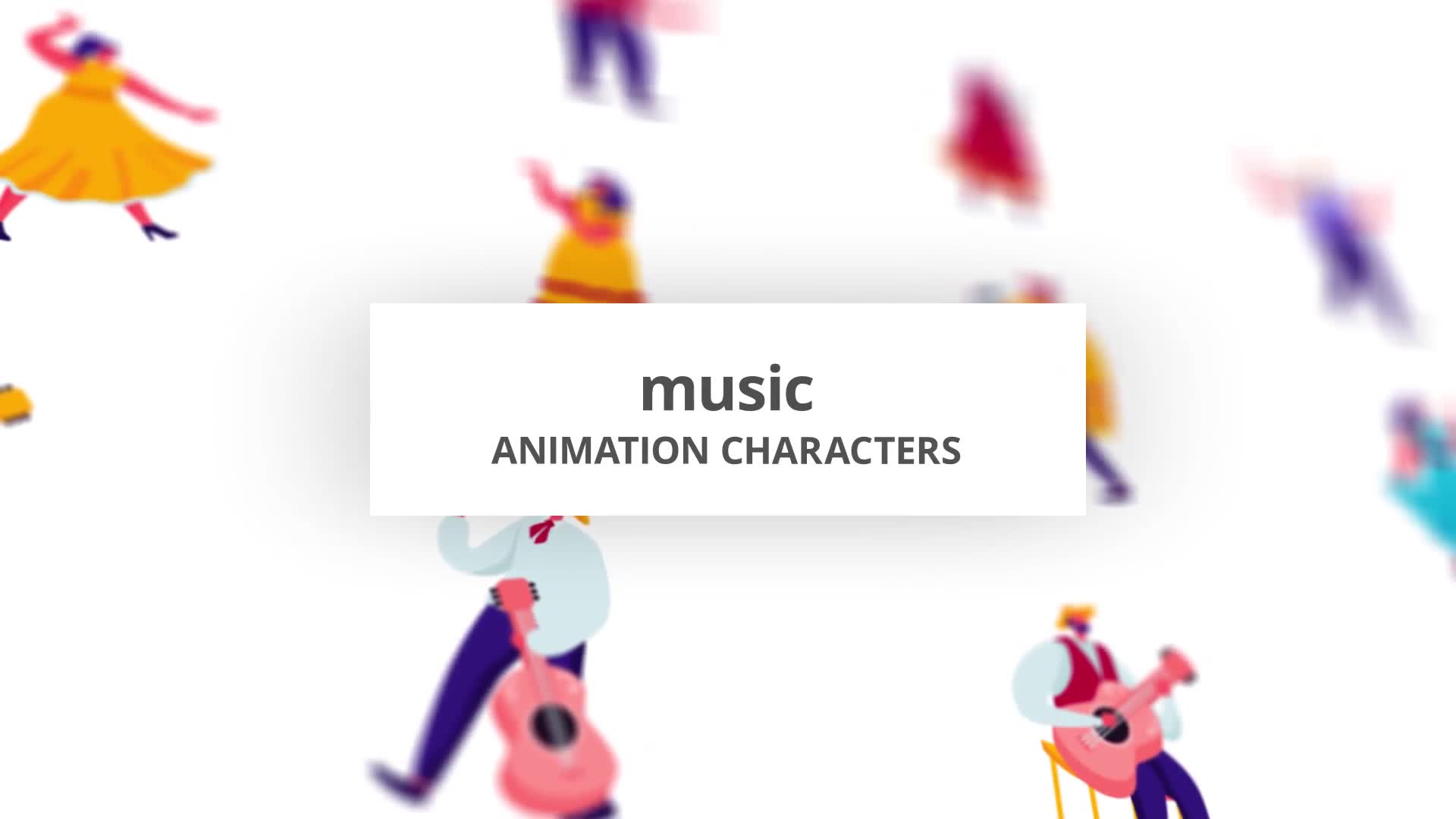 Music Character Set Videohive 29801989 After Effects Image 1