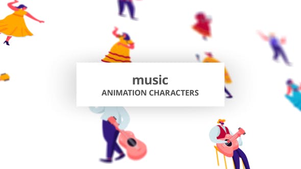 Music Character Set - Videohive Download 29801989