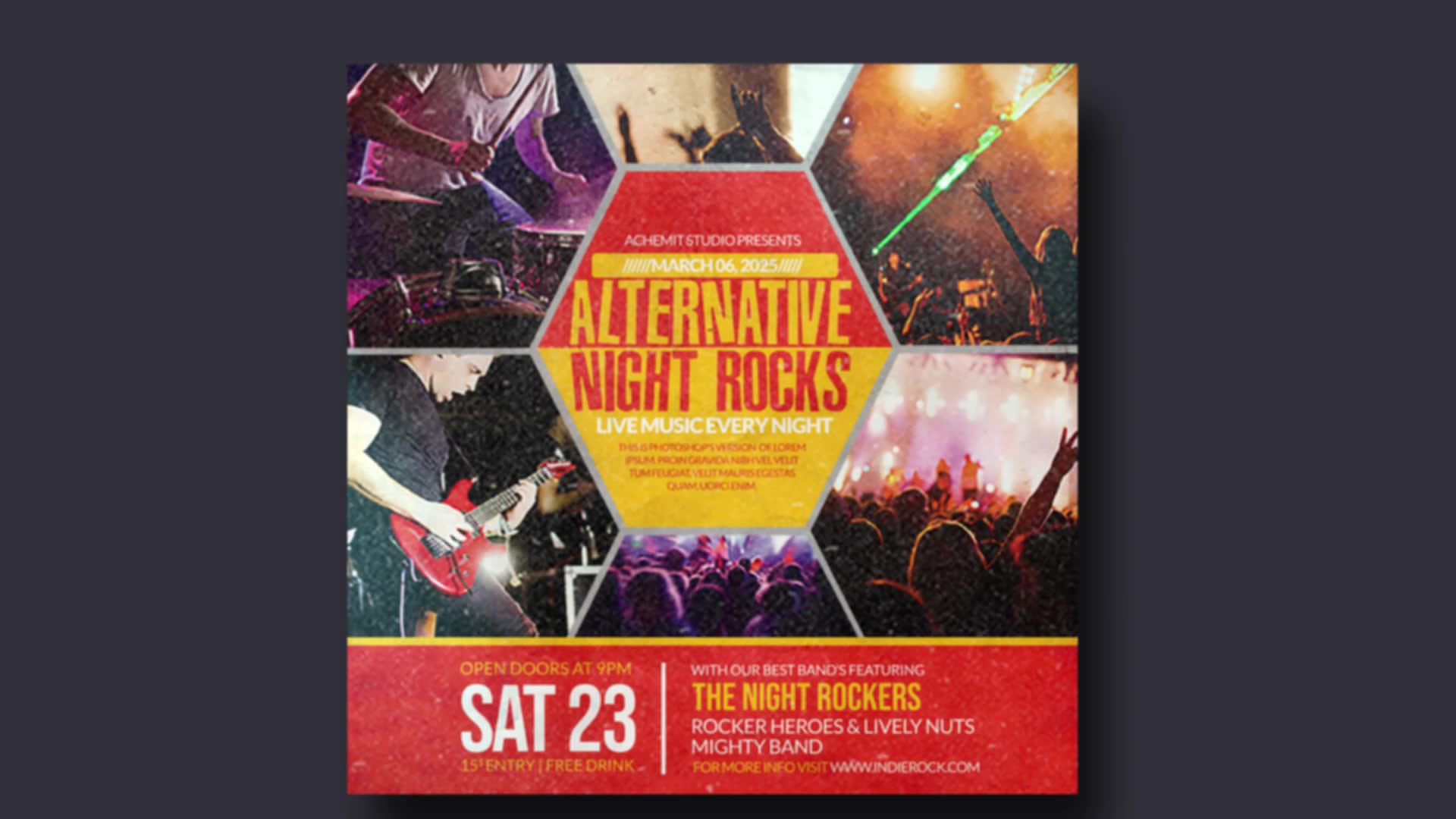 Music & Club Event Banner Ad Videohive 31733631 After Effects Image 10