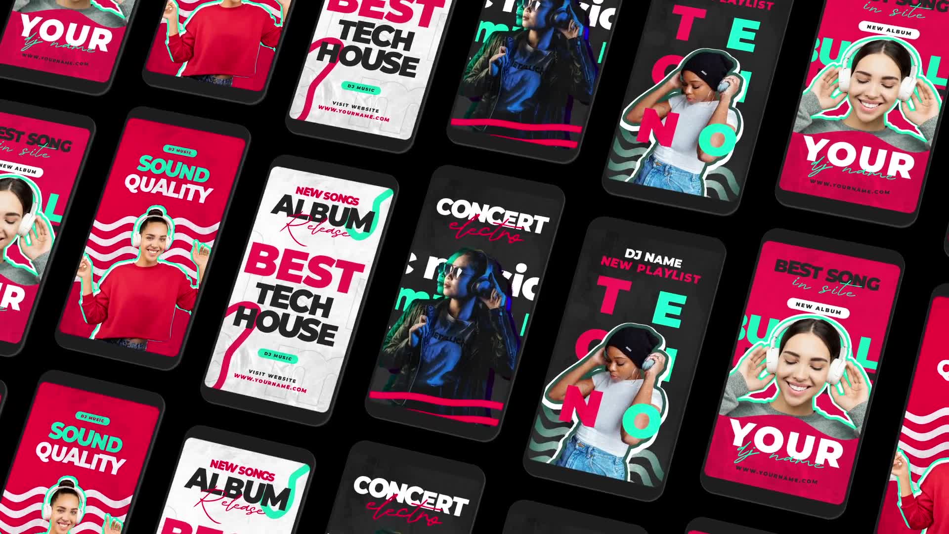 Music Club Instagram Reels Videohive 45890925 After Effects Image 2
