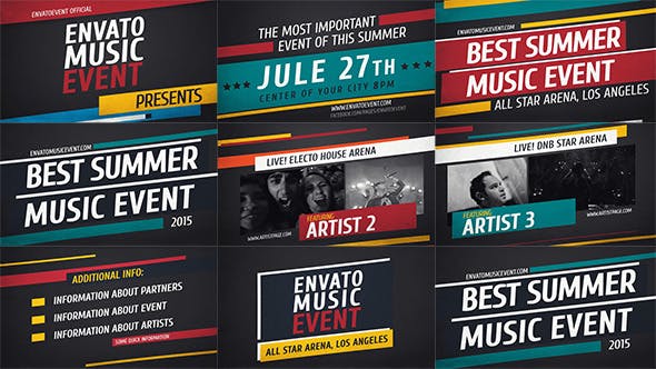 Music Event 2 // Promo - 10339856 Videohive Download