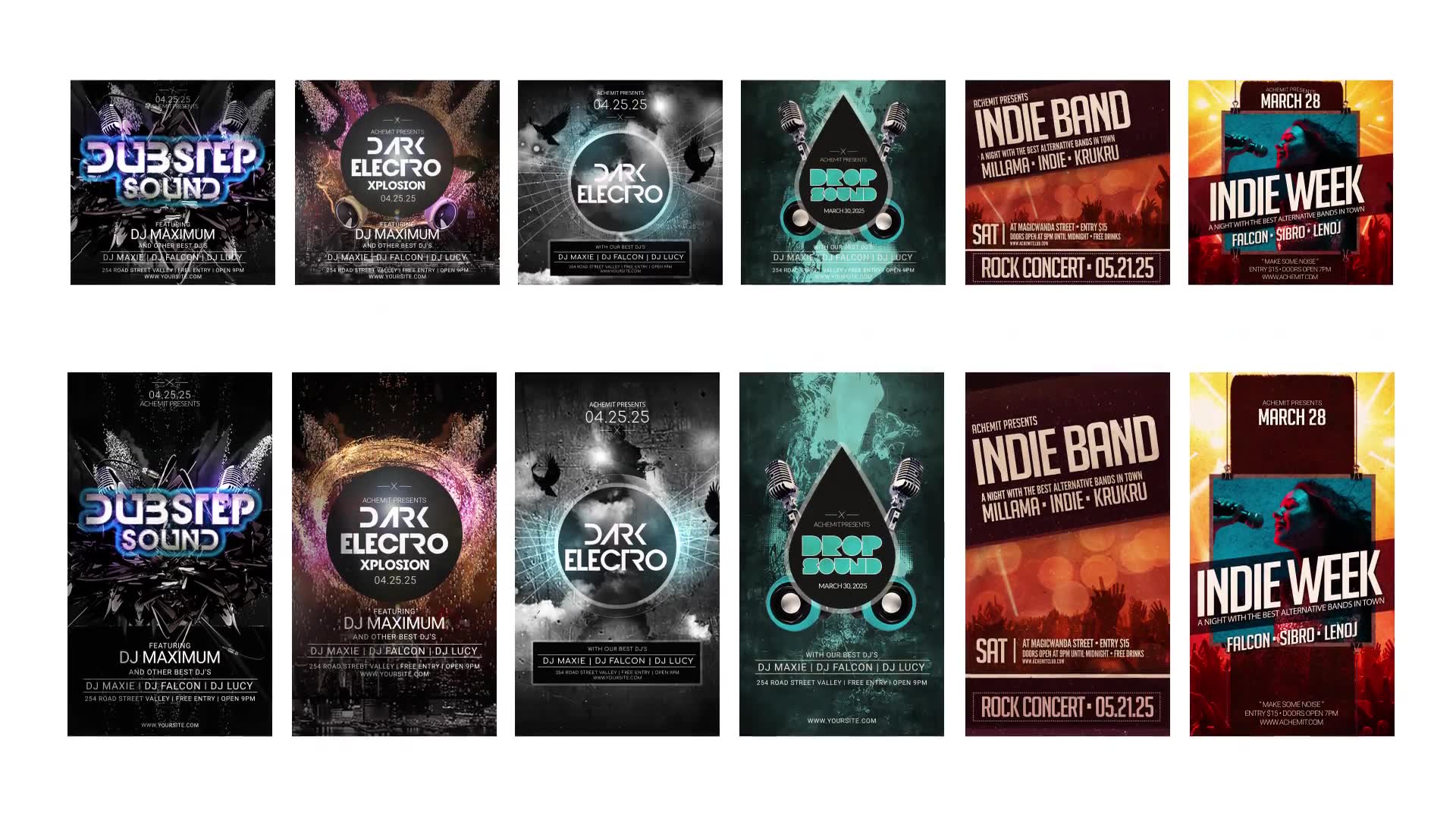 Music Event Banner Ad Videohive 32286140 After Effects Image 2