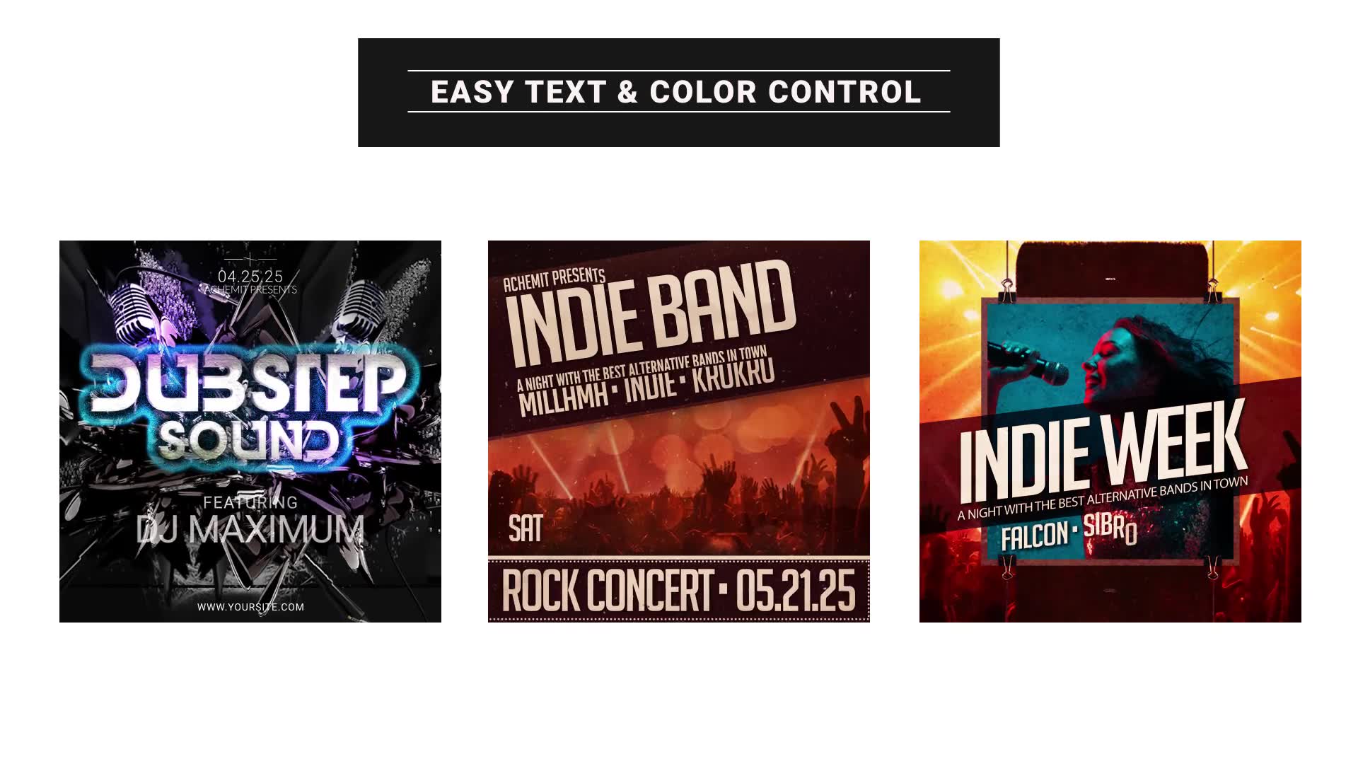 Music Event Banner Ad Videohive 32286140 After Effects Image 6