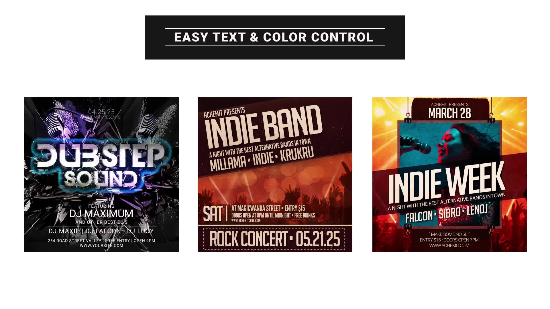 Music Event Banner Ad Videohive 32286140 After Effects Image 7