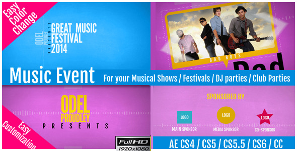 Music Event - Download Videohive 6885525