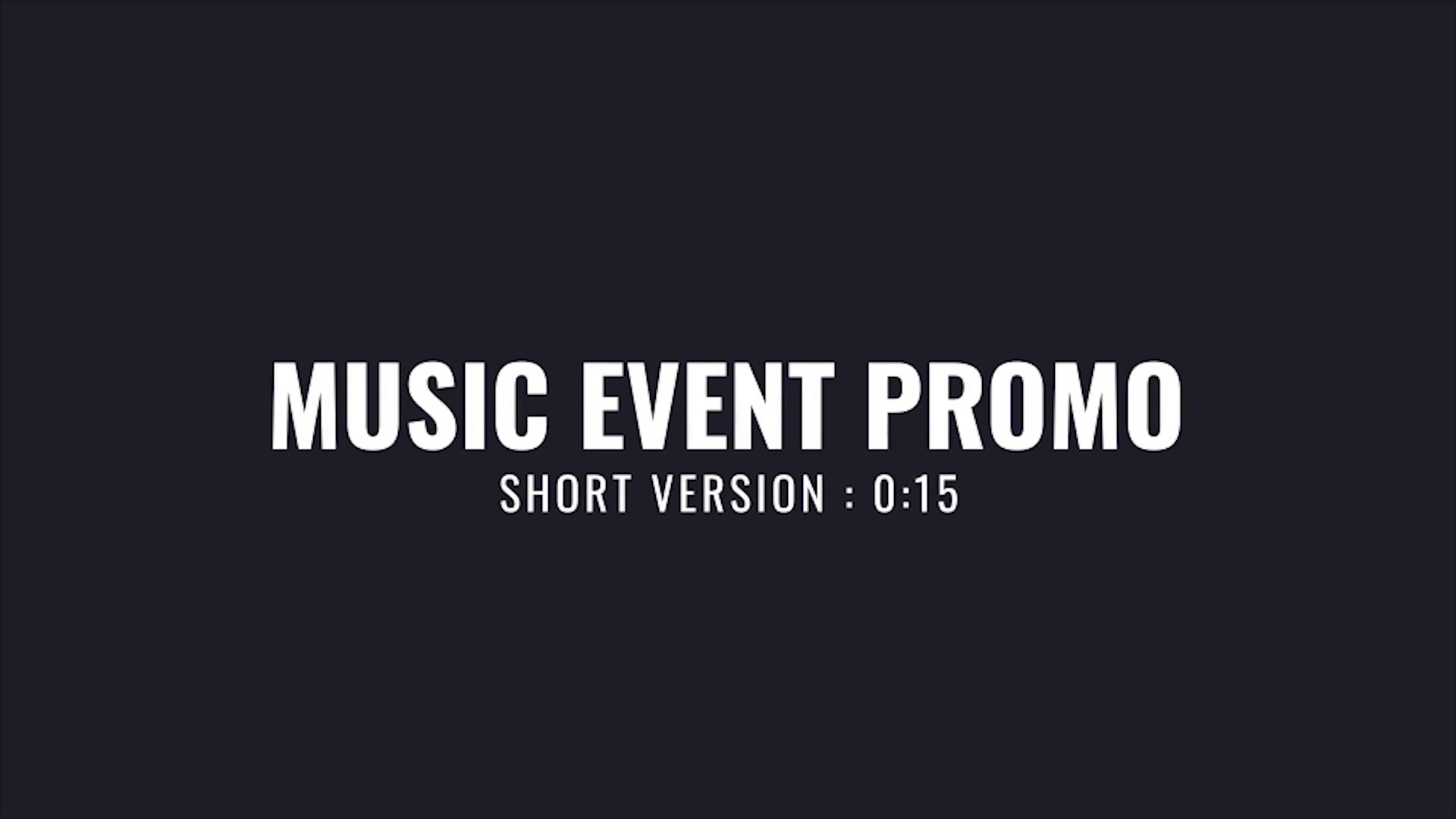 Music Event Promo Videohive 21150268 After Effects Image 7