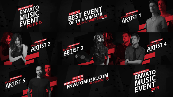 Music Event Promo - Download Videohive 12104637