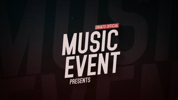 Music Event Promo - Download Videohive 16781029