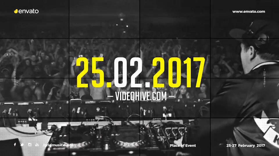 Music Event Promo / Party Invitation / EDM Festival / Night Club / DJ Performace Videohive 19221480 After Effects Image 10