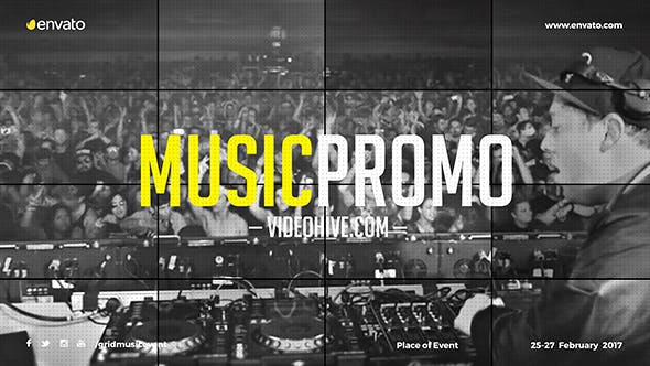 Music Event Promo / Party Invitation / EDM Festival / Night Club / DJ Performace - Videohive 19221480 Download