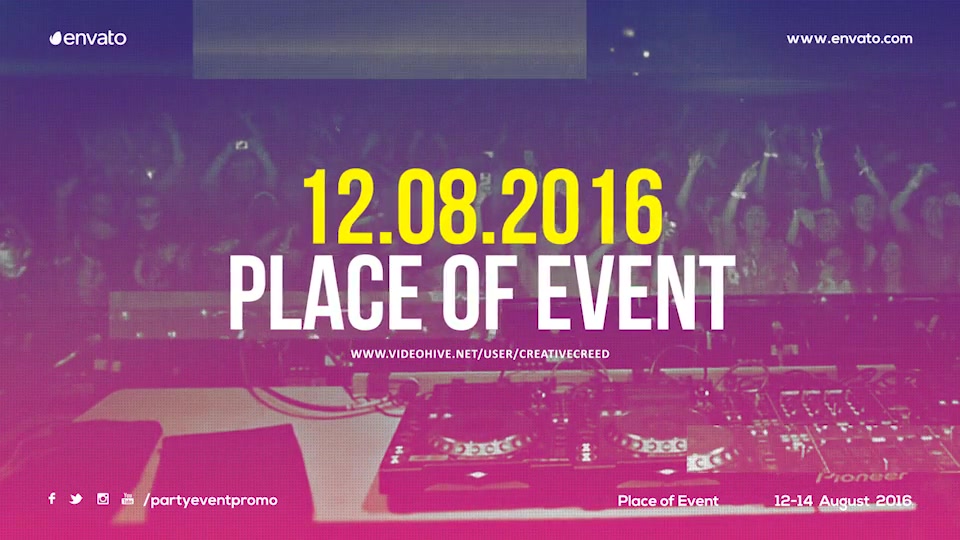 Music Event Promo / Party Invitation / EDM Festival / Night Club Videohive 15237986 After Effects Image 11