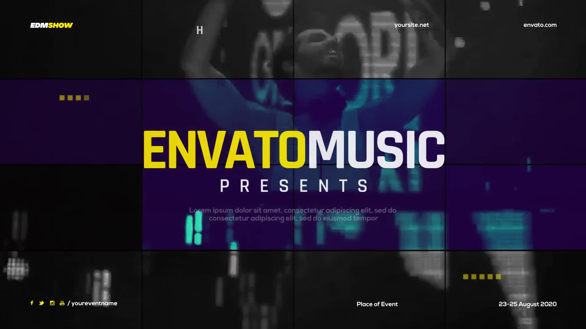 Music Event Promo Slides Videohive 24960803 After Effects Image 1