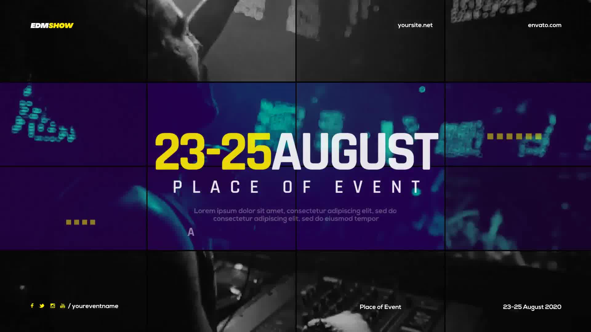 Music Event Promo Slides Videohive 24960803 After Effects Image 13
