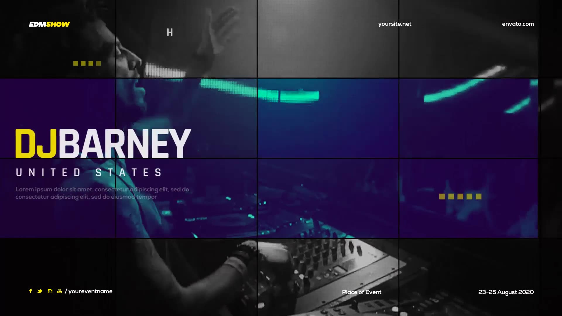 Music Event Promo Slides Videohive 24960803 After Effects Image 3