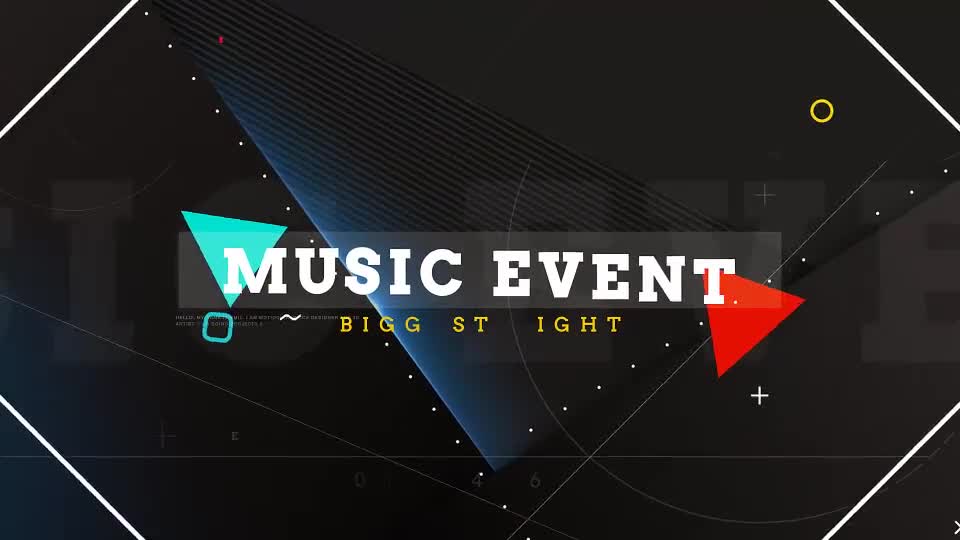 Music Event Videohive 19787886 After Effects Image 1