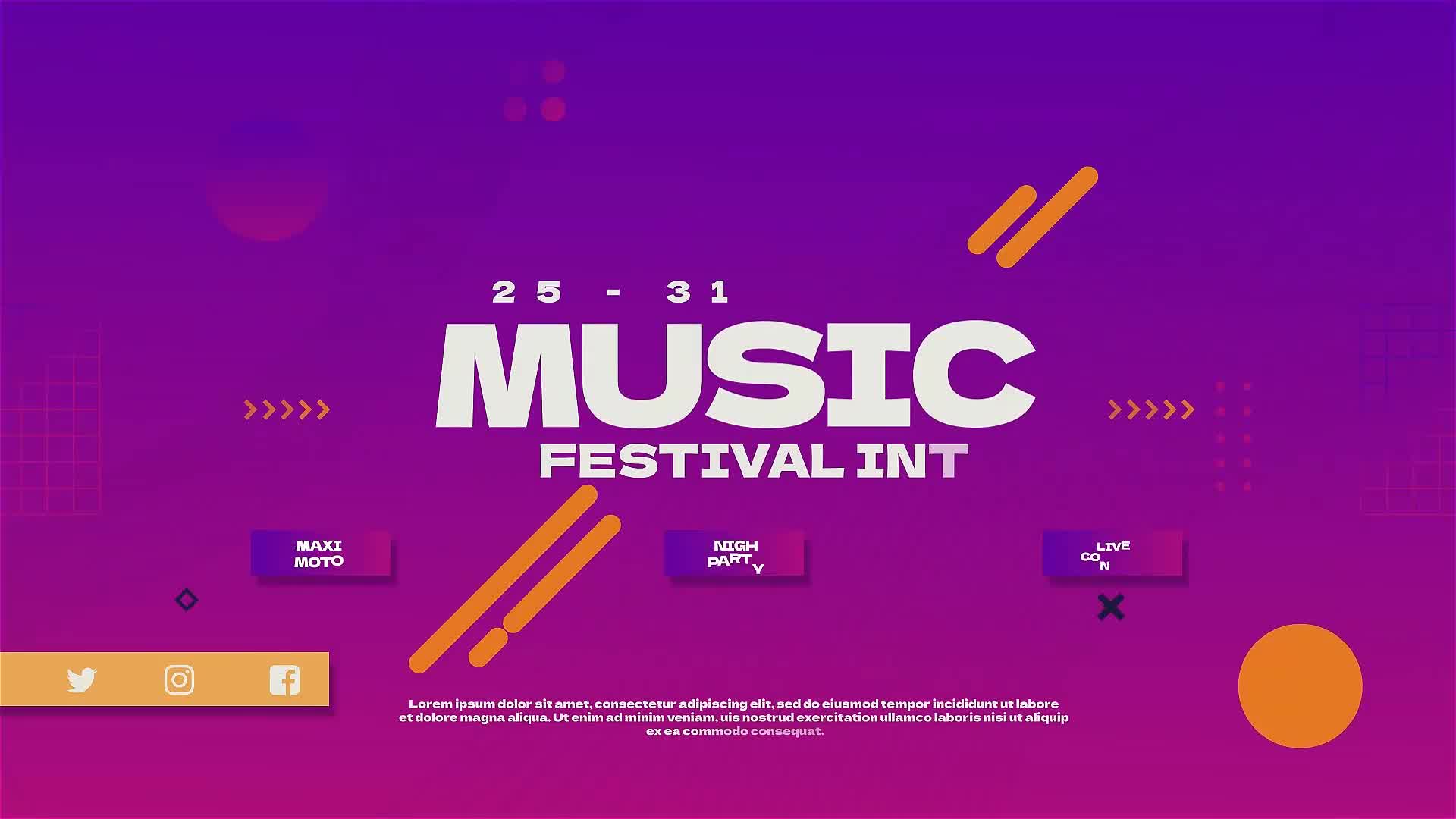 Music Festival Event Promo Videohive 36572197 After Effects Image 9