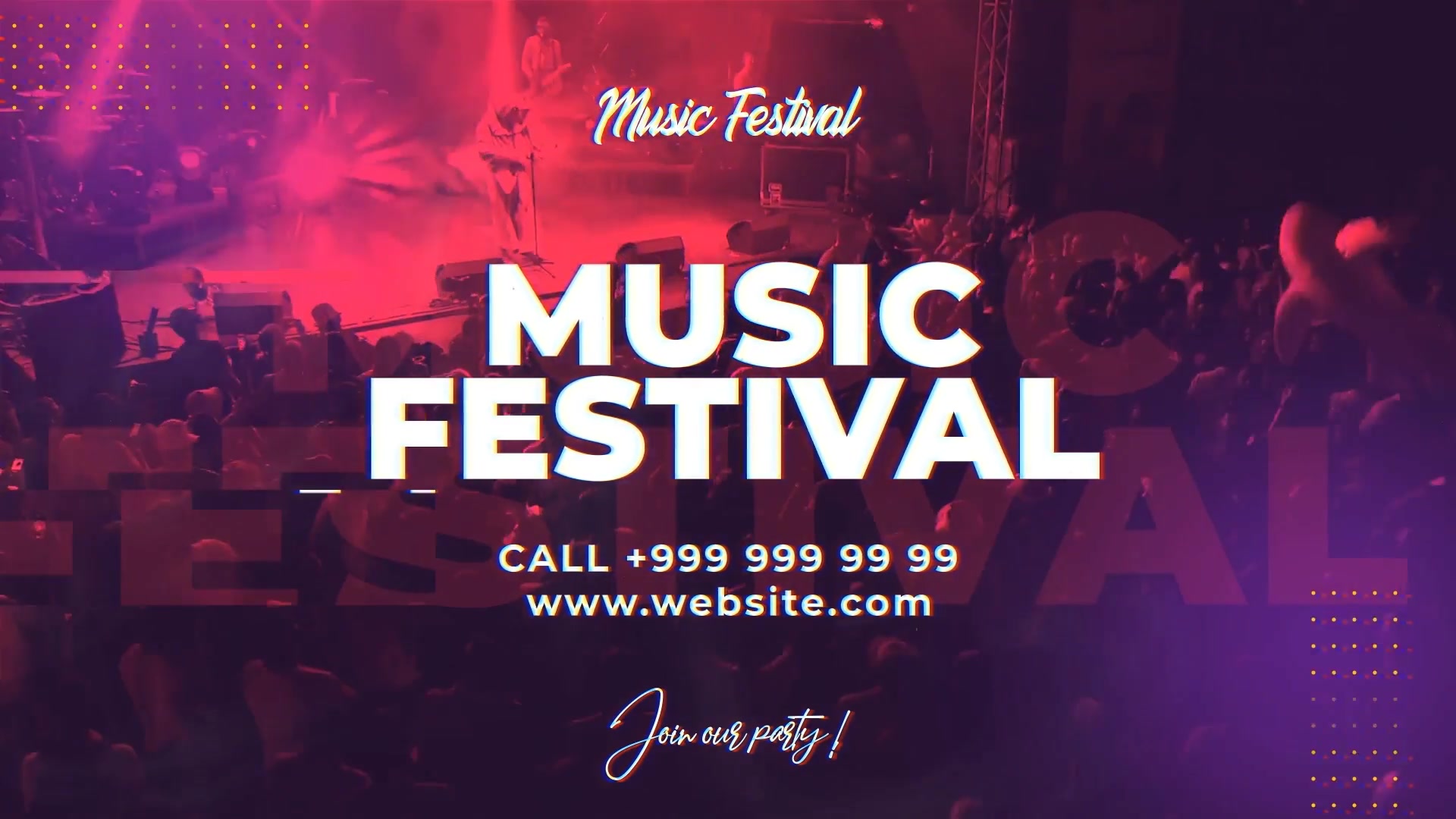 Music Festival Promo Videohive 24305730 After Effects Image 10