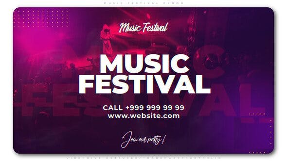 Music Festival Promo - Videohive Download 24305730