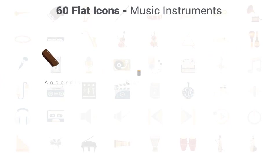 Music & Instruments Icons Videohive 37301060 After Effects Image 4