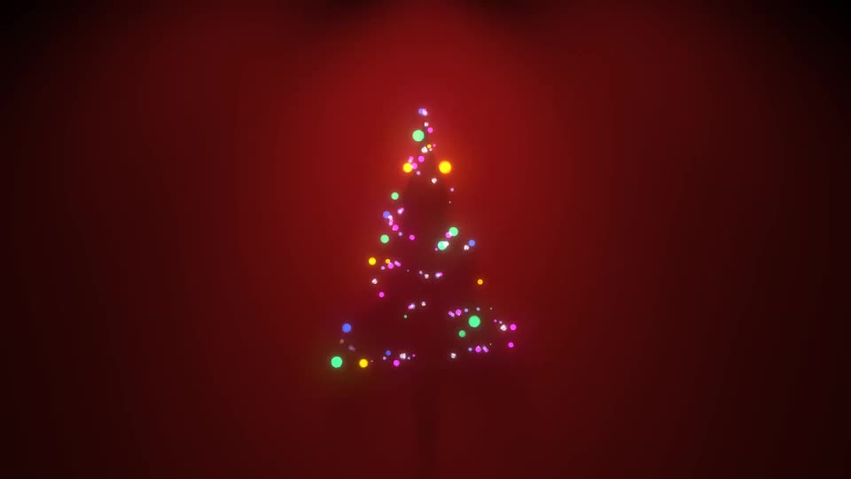 Music Lights on Tree Christmas Greetings Videohive 13758602 After Effects Image 1