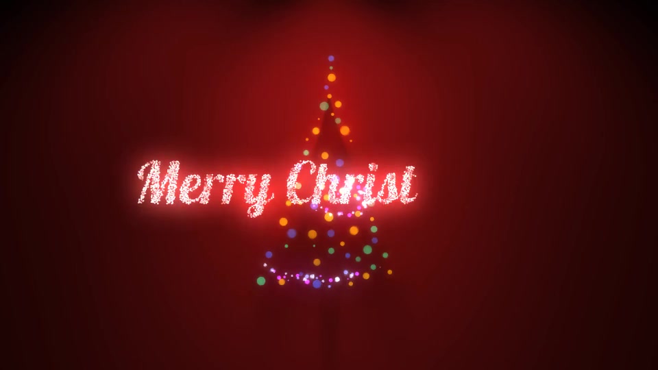 Music Lights on Tree Christmas Greetings Videohive 13758602 After Effects Image 2