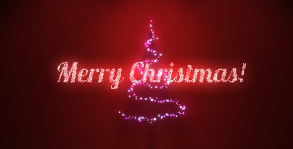 Music Lights on Tree Christmas Greetings - 13758602 Download Videohive
