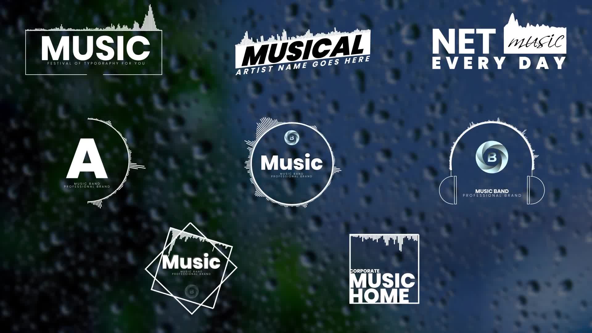 Music Lower Thirds Videohive 33557326 After Effects Image 1