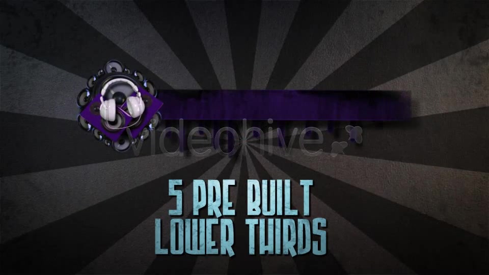 Music Lower Thirds - Download Videohive 2192670